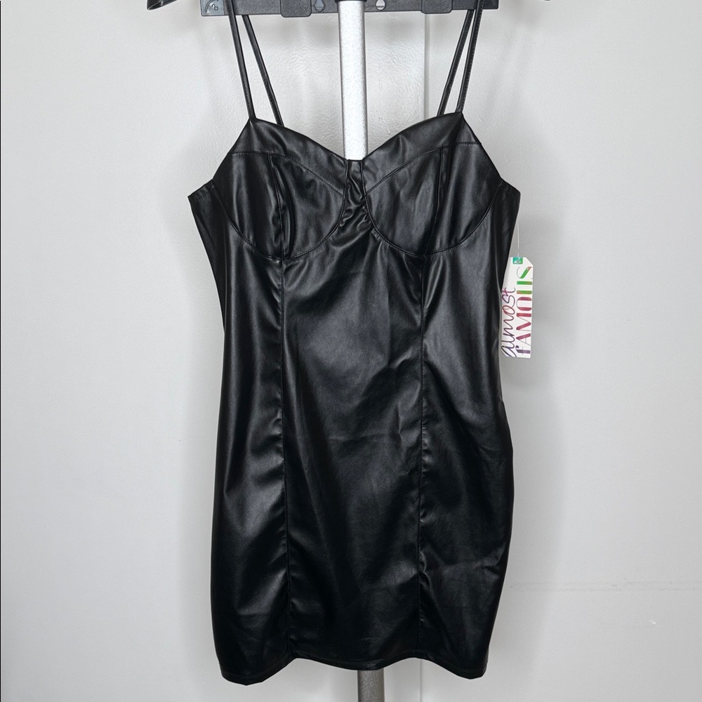 Almost Famous Black Mini Dress